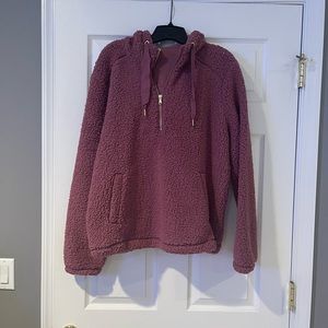 Teddy bear pull over hoodie